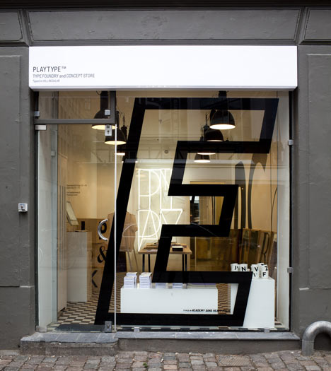 Playtype concept store by e-Types Playtype concept store by e-Types