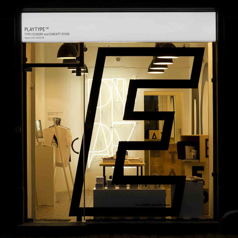 Playtype concept store by e-Types Playtype concept store by e-Types