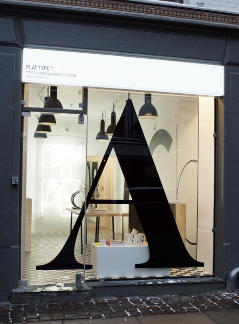 Playtype concept store by e-Types Playtype concept store by e-Types