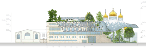 Cultural and Spiritual Russian Orthodox Center in Paris by Arch Group Cultural and Spiritual Russian Orthodox Center in Paris by Arch Group