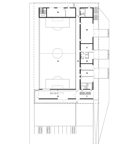 Sports Hall Vienna by Franz Architekten