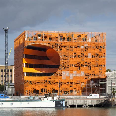 The Orange Cube by Jakob and Macfarlane