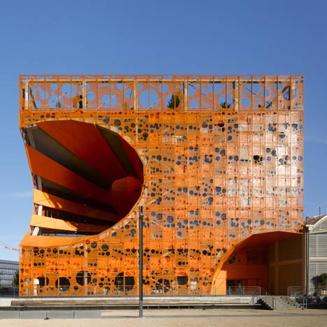 The Orange Cube by Jakob and Macfarlane
