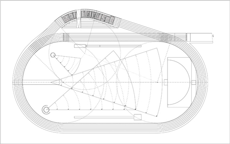 3D Athletics Track by Subarquitectura