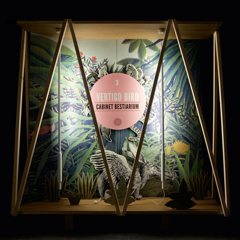 Cabinet Bestiarium at Vertigo Bird Cabinet Bestiarium at Vertigo Bird