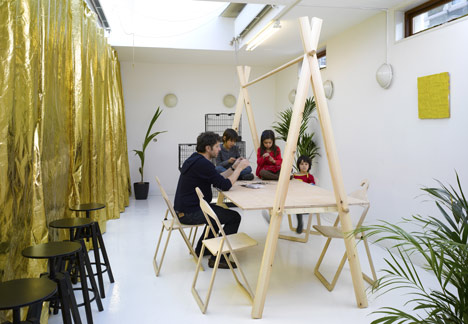 Dezeen Office by POST_OFFICE Dezeen Office by POST_OFFICE