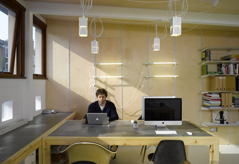 Dezeen Office by POST_OFFICE Dezeen Office by POST_OFFICE