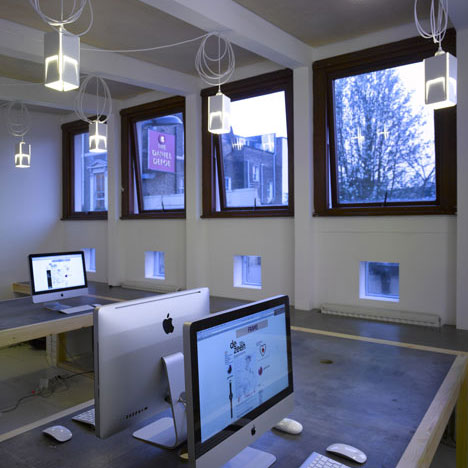 Dezeen Office by POST_OFFICE Dezeen Office by POST_OFFICE