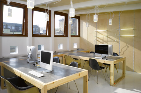 Dezeen Office by POST_OFFICE Dezeen Office by POST_OFFICE