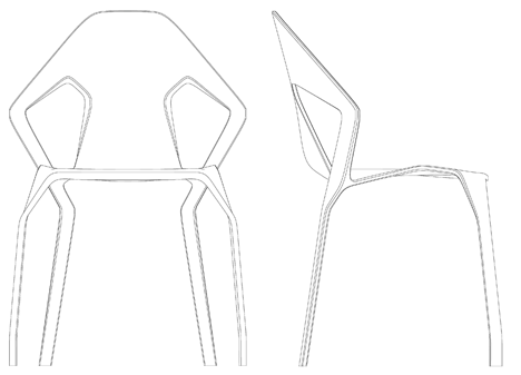 New Amsterdam Chair by UNStudio for Wilde + Spieth New Amsterdam Chair by UNStudio for Wilde + Spieth