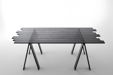 Transparent Table by Nendo Transparent Table by Nendo