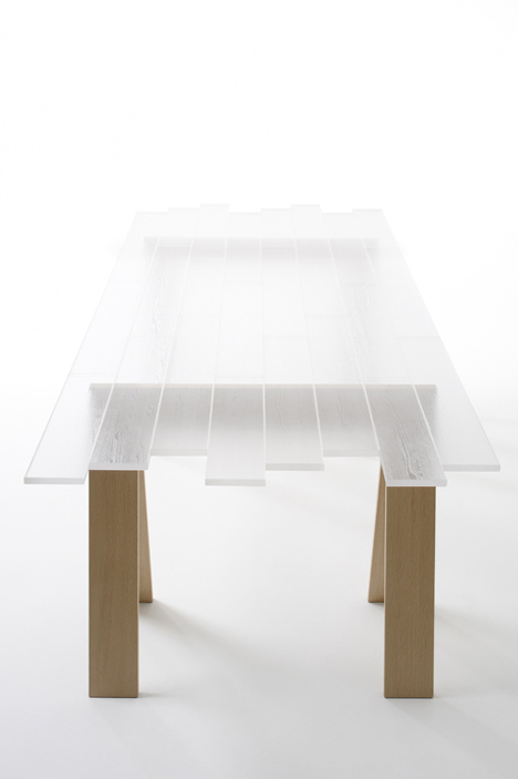 Transparent Table by Nendo Transparent Table by Nendo