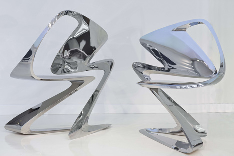 Z-Chair by Zaha Hadid for Sawaya & Moroni Z-Chair by Zaha Hadid for Sawaya & Moroni