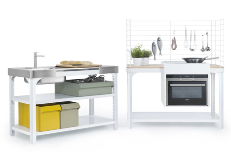 Concept Kitchen by Kilian Schindler for Naber