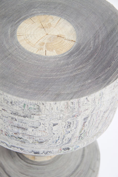 NewspaperWood by Mieke Meijer and Vij5 NewspaperWood by Mieke Meijer and Vij5