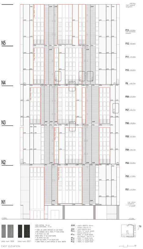 Social Housing Tower in Plaza Europa by R+B Arqts Social Housing Tower in Plaza Europa by R+B Arqts
