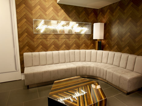Topman personal shopping suite by Lee Broom