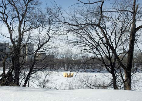 Winnipeg Skating Shelters by Patkau Architects 