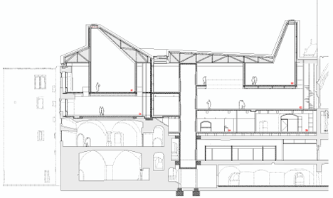 Moritzburg Museum Extension by Niento Sobejano Arquitectos
