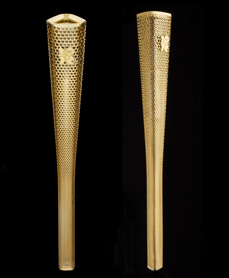 London 2012 Olympic Torch by BarberOsgerby London 2012 Olympic Torch by BarberOsgerby