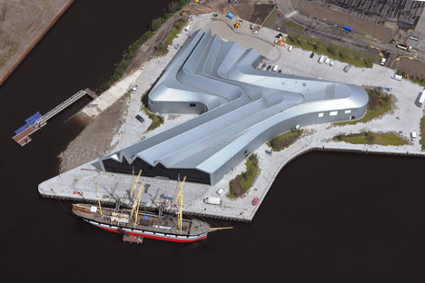 Riverside Museum by Zaha Hadid Architects