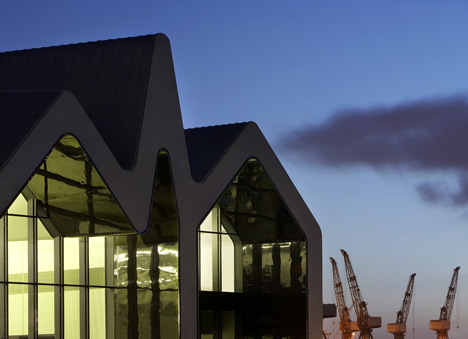 Riverside Museum by Zaha Hadid Architects