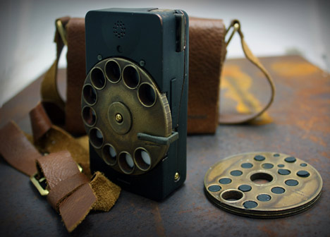 Rotary Mechanical Smartphone by Richard Clarkson