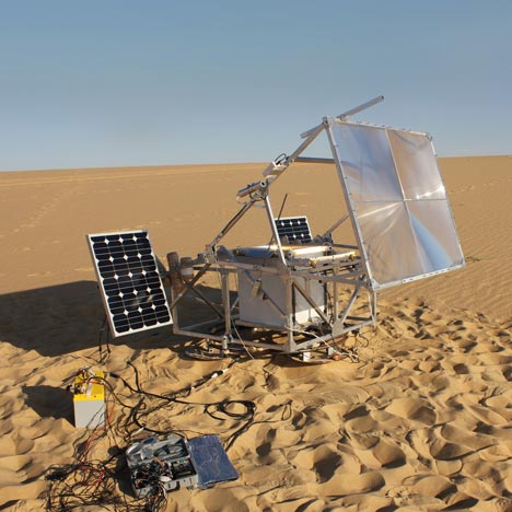 The Solar Sinter by Markus Kayser The Solar Sinter by Markus Kayser