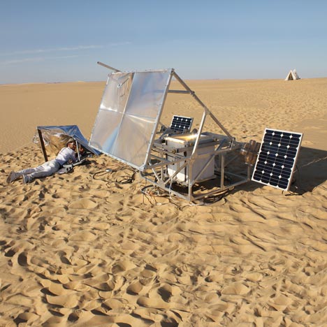 The Solar Sinter by Markus Kayser The Solar Sinter by Markus Kayser