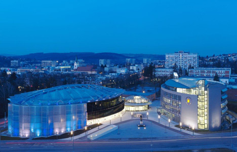 Convention Centre by Eva Jiricna Architects