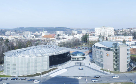Convention Centre by Eva Jiricna Architects