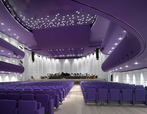 Convention Centre by Eva Jiricna Architects