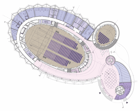 Convention Centre by Eva Jiricna Architects
