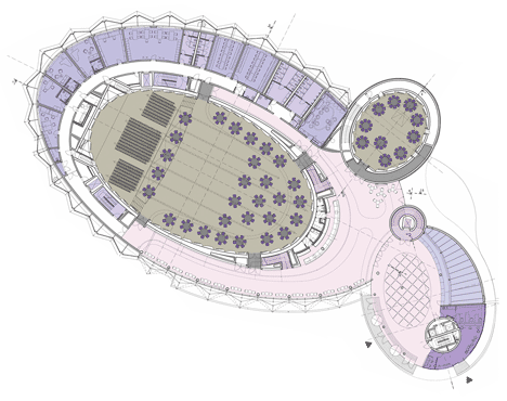 Convention Centre by Eva Jiricna Architects