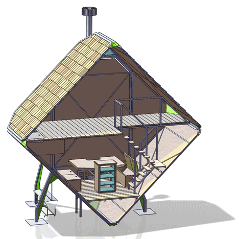 Feral House Nichoir by Matali Crasset Feral House Nichoir by Matali Crasset