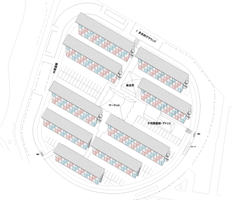 Multi-storey Temporary Housing by Shigeru Ban Architects Multi-storey Temporary Housing by Shigeru Ban Architects
