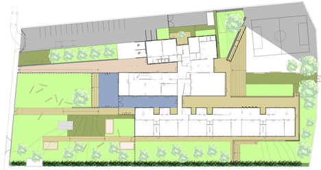 Sandal Magna Community Primary School by Sarah Wigglesworth Architects