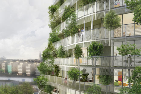 Tour Végétale de Nantes by Edouard François
