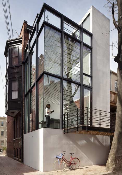Barcode House by David Jameson