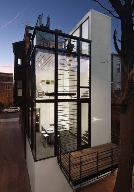 Barcode House by David Jameson
