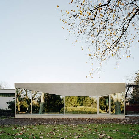 Cafe Pavilion by Architekten Martenson und Nagel Theissen