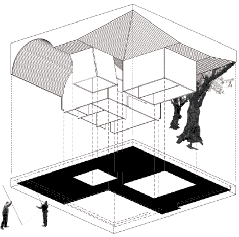 Cafe Pavilion by Architekten Martenson und Nagel Theissen