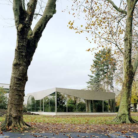 Cafe Pavilion by Architekten Martenson und Nagel Theissen