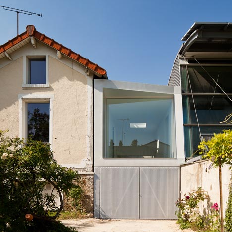 Extension to a house in Chaville by Cut Architectures
