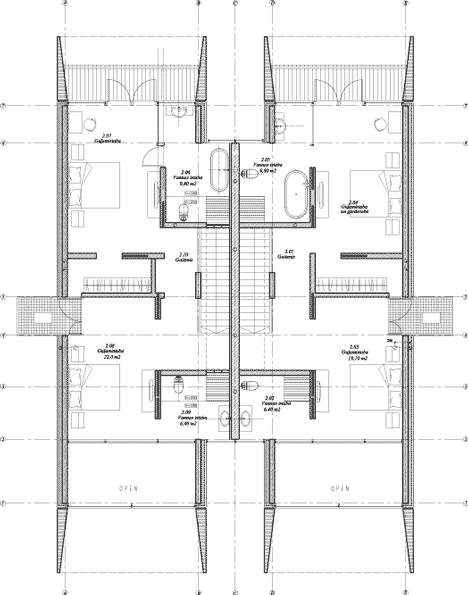 House on Zaru Street by Open AD5 House on Zaru Street by Open AD
