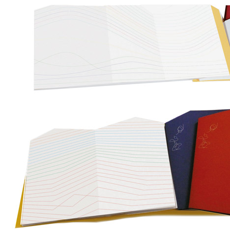 Rigolo notebooks by Denis Guidone