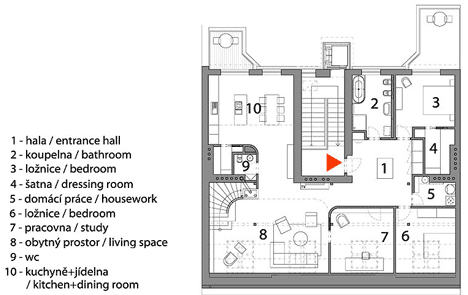 Rounded Loft by A1Architects Rounded Loft by A1Architects