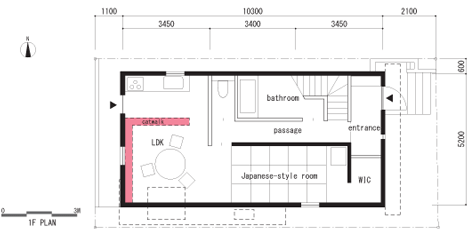 Keyhole House by Eastern Design Office Keyhole House by Eastern Design Office
