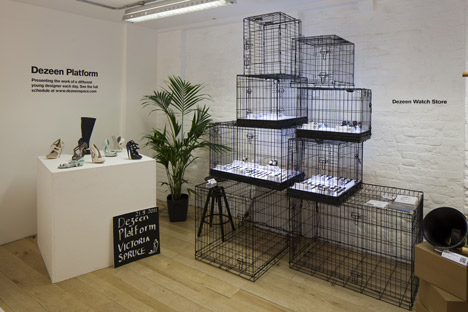 Dezeen Space at 54 Rivington Street Dezeen Space at 54 Rivington Street