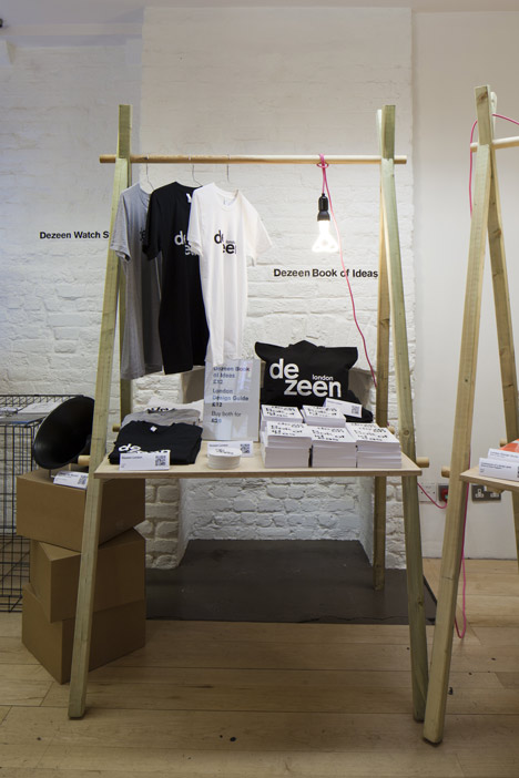 Dezeen Space at 54 Rivington Street Dezeen Space at 54 Rivington Street